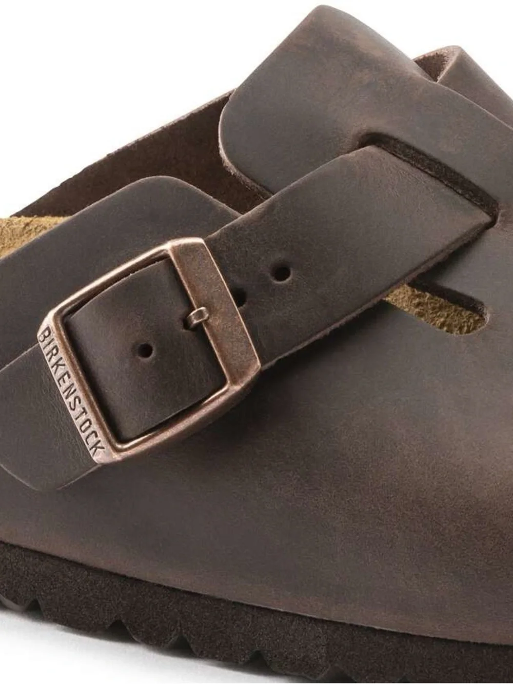 Birkenstock Boston Habana BS Clog Box - Blue and White